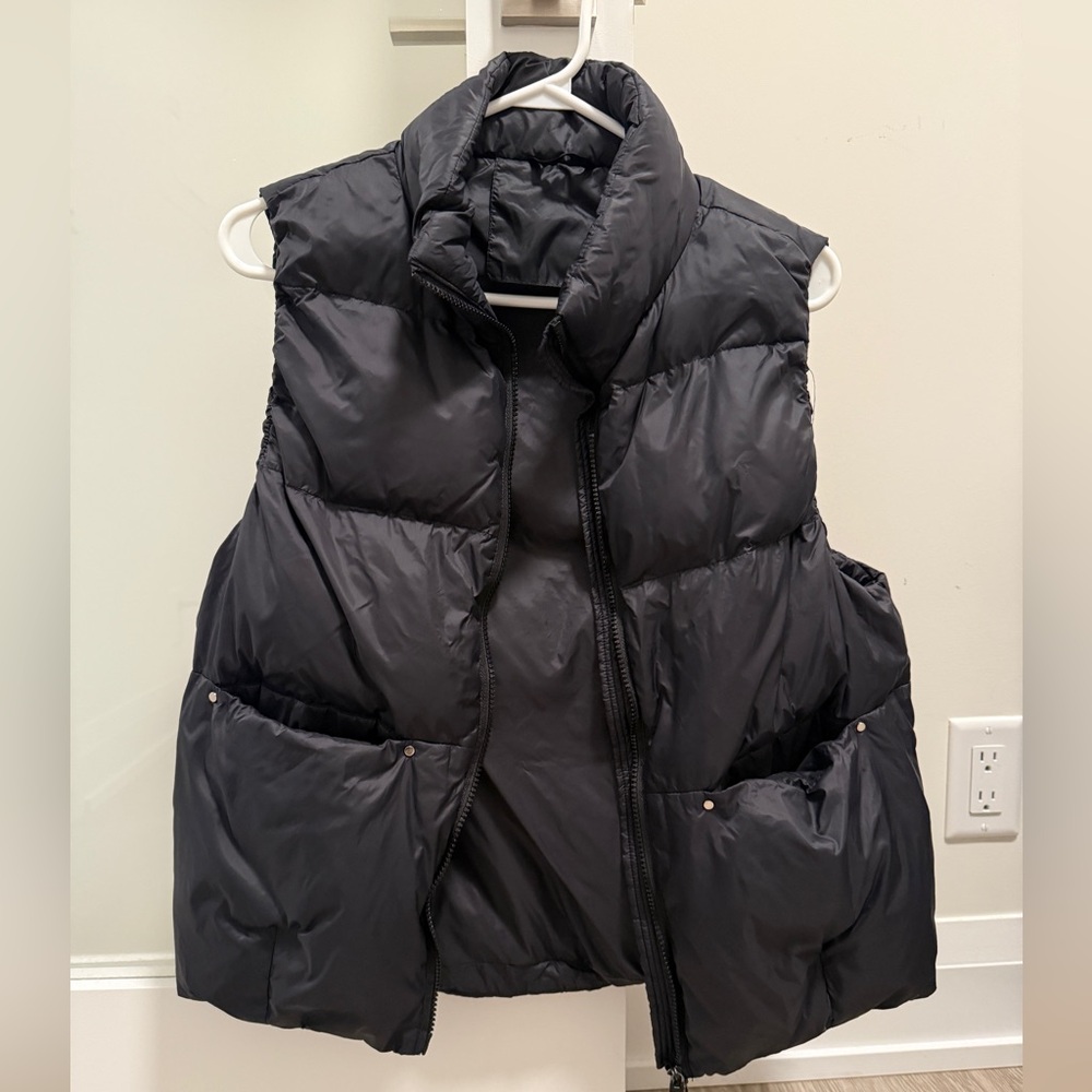 Black Puffer Vest
